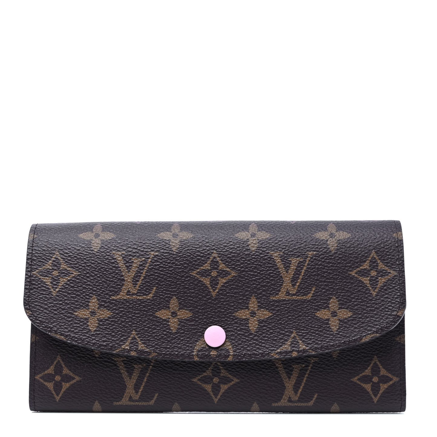 Monogram Emilie Wallet Rose Ballerine
