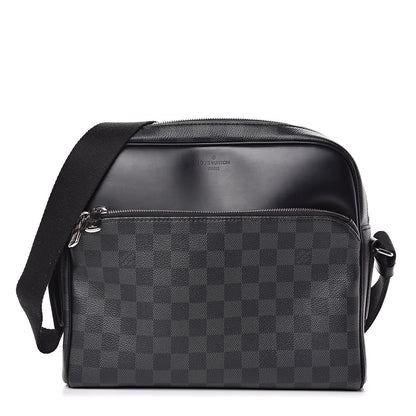 Louis Vuitton Damier Graphite Dayton Reporter PM 1 of 9