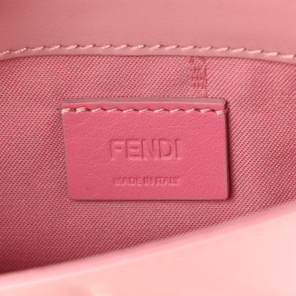 Fendi Vitello Elite Century Hypnoteyes Studded Tube Wallet On Chain Bubblegum Multicolor 5 of 8