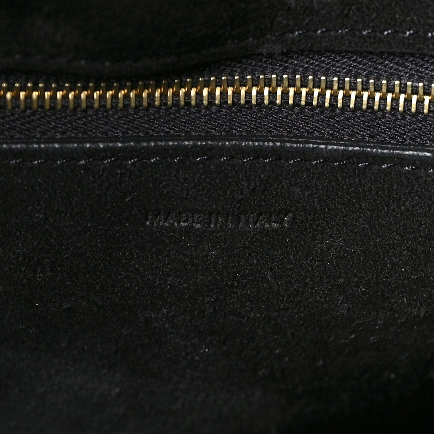Soft Grained Calfskin Sangle Bucket Bag Black