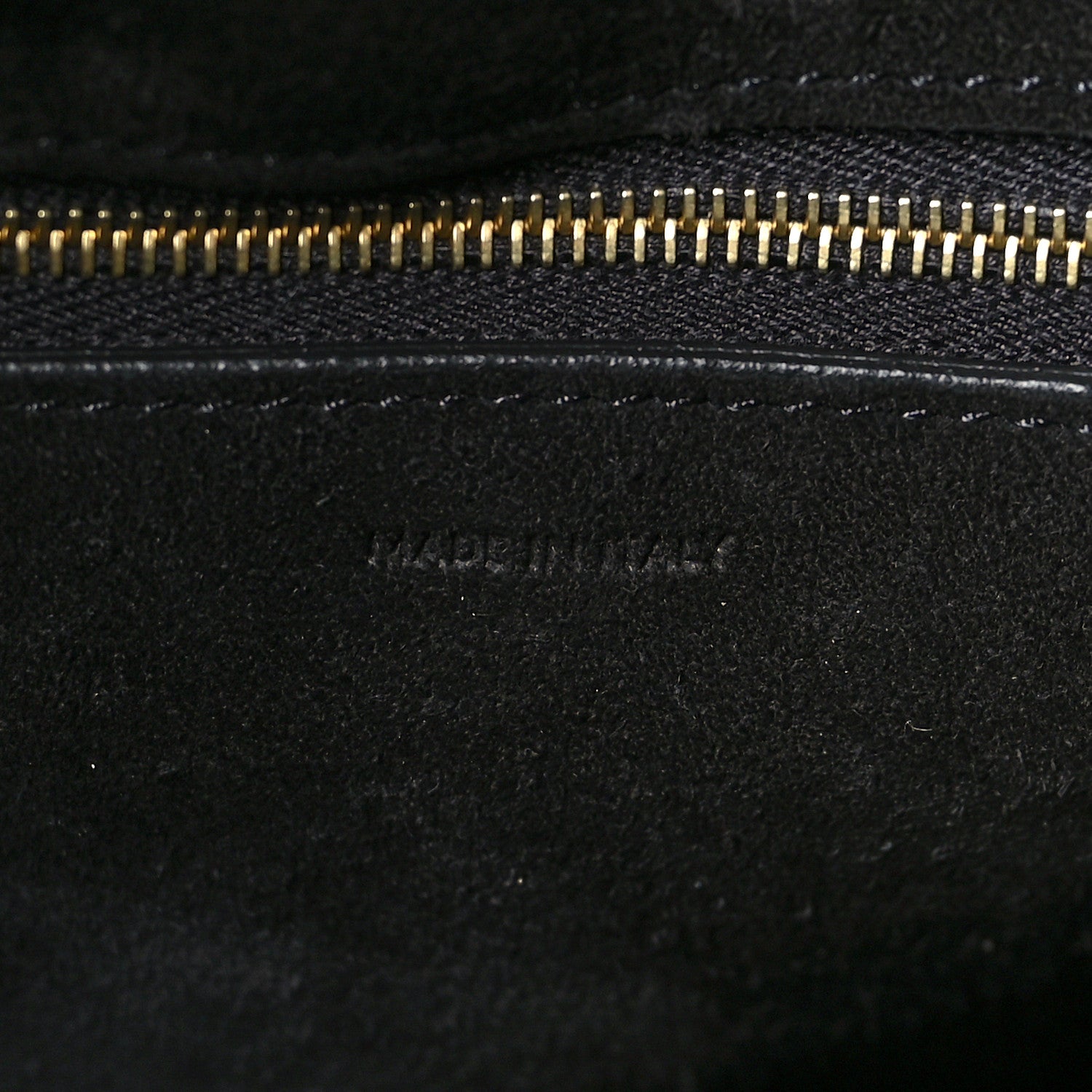 Celine Soft Grained Calfskin Sangle Bucket Bag Black 7 of 9