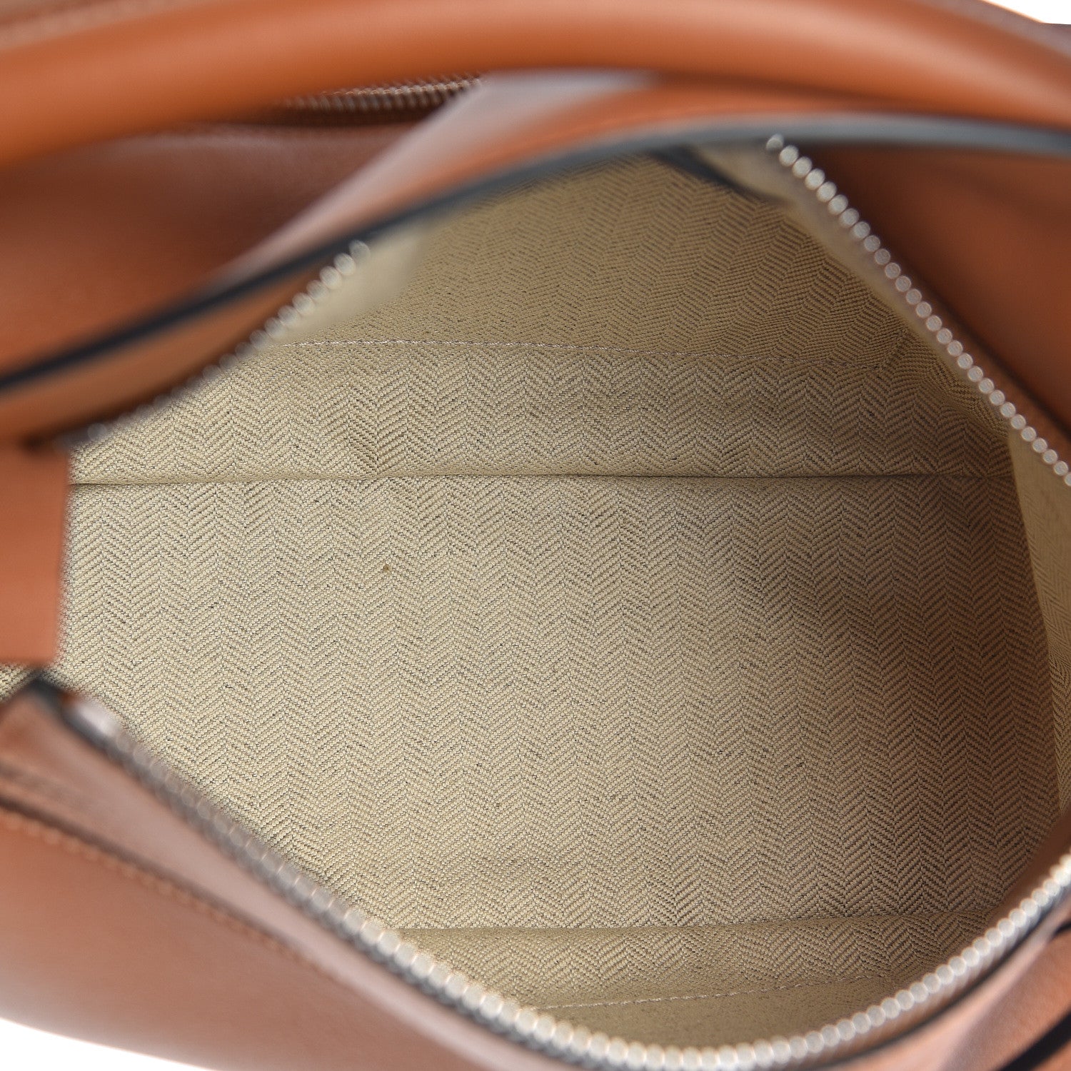 Loewe Calfskin Small Puzzle Bag Tan 5 of 10