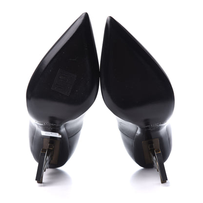 Saint Laurent Calfskin Opyum 110 Pumps 35 Black Gold 5 of 12