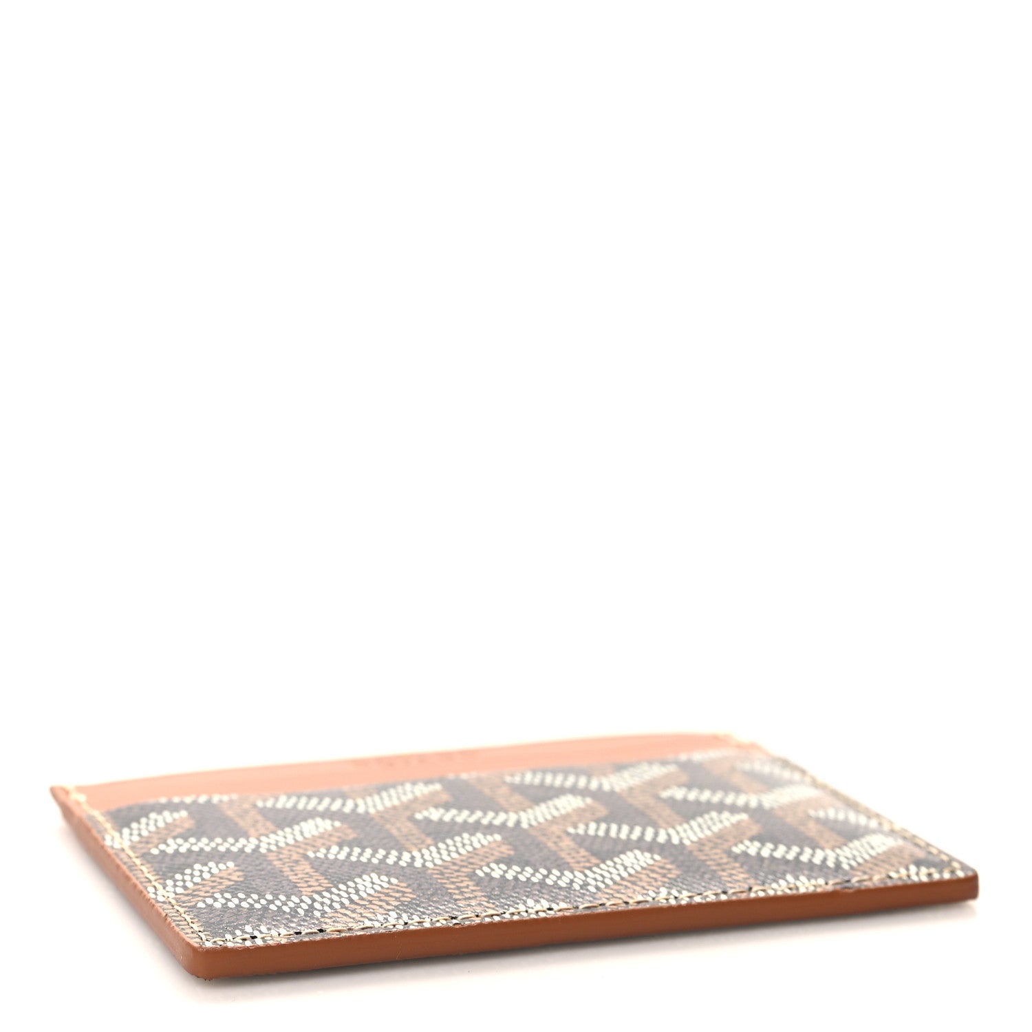 Goyard Goyardine Saint Sulpice Card Holder Black Gold 5 of 7