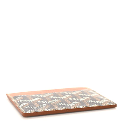 Goyard Goyardine Saint Sulpice Card Holder Black Gold 5 of 7