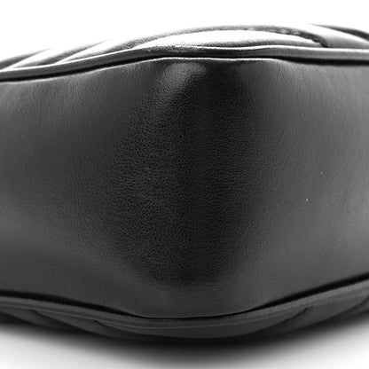 Saint Laurent Calfskin Matelasse Monogram Lou Camera Bag Black 9 of 14
