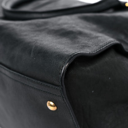 Saint Laurent Sheepskin Medium Cabas ChYc Black 11 of 22