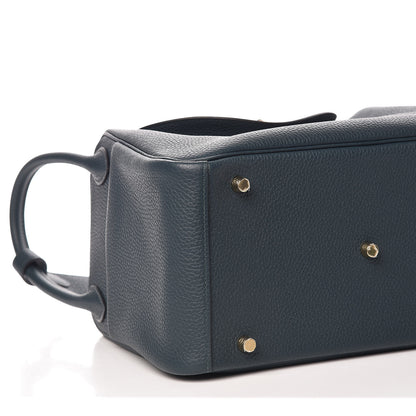 Hermes Taurillon Clemence Lindy 30 Vert Cypress 5 of 10