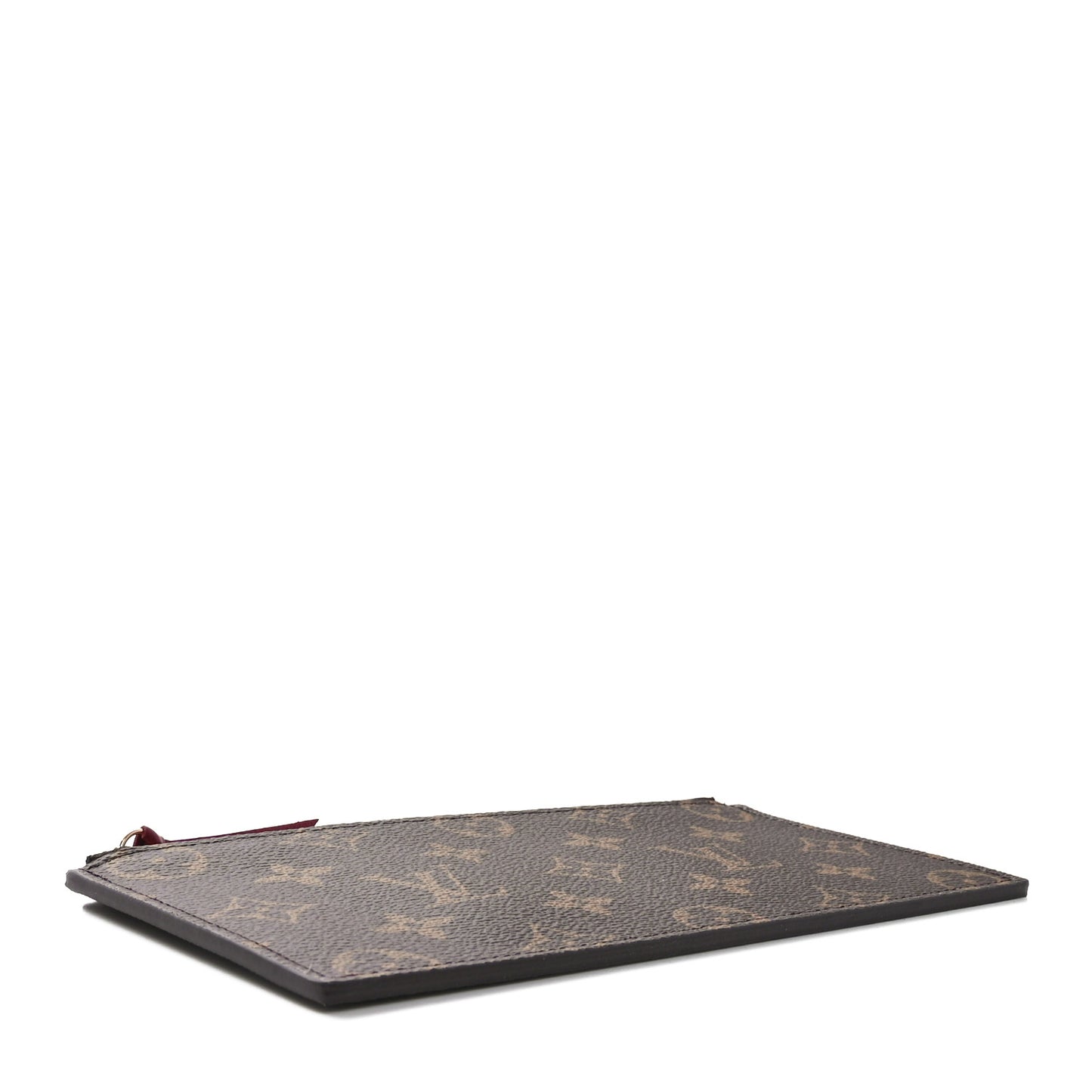 Monogram Felicie Chain Wallet Zippered Insert Fuchsia