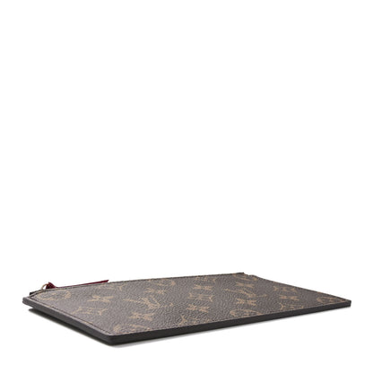 Louis Vuitton Monogram Felicie Chain Wallet Zippered Insert Fuchsia 4 of 7
