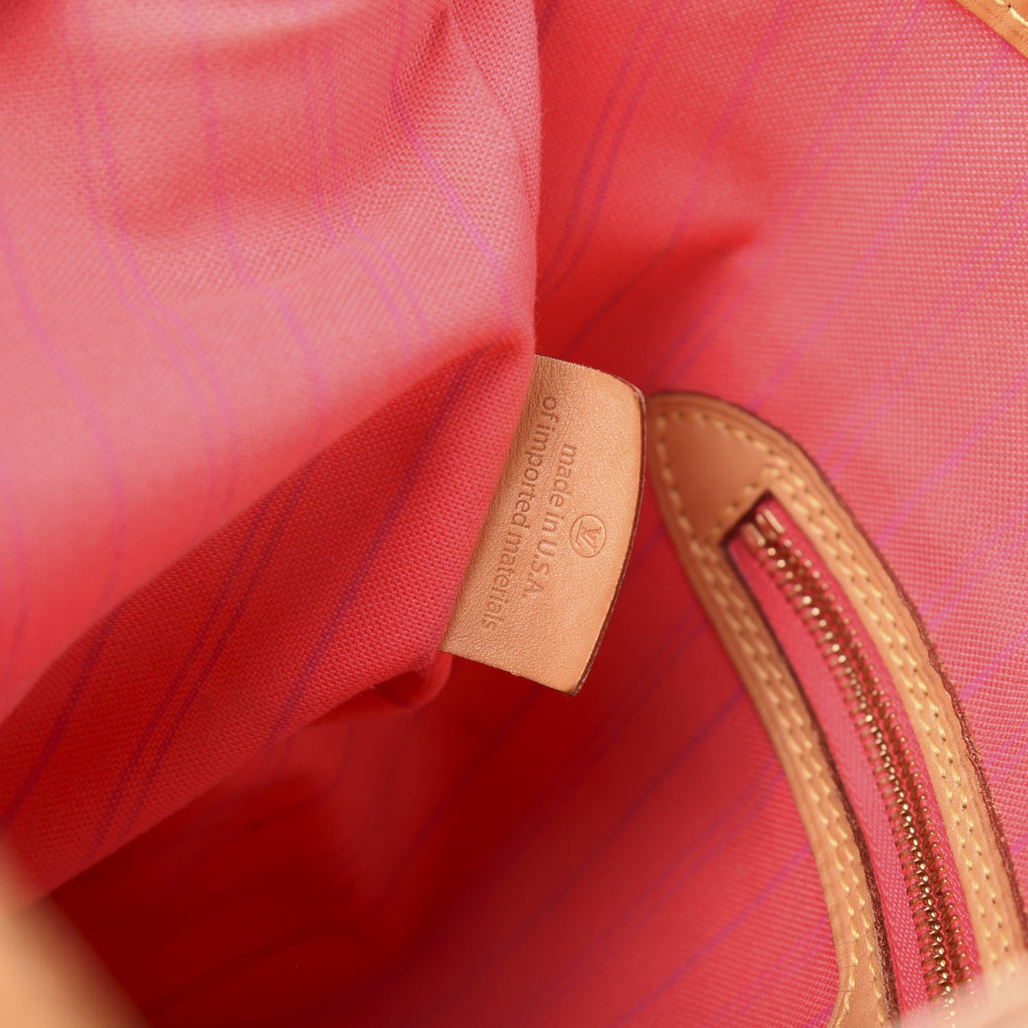 Louis Vuitton Damier Azur Delightful PM Pink 7 of 14