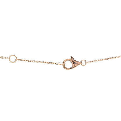 Cartier 18K Pink Yellow White Gold Diamond Trinity Pendant Necklace 4 of 6