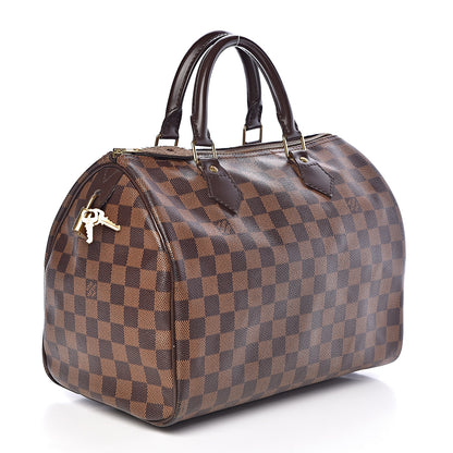 Louis Vuitton Damier Ebene Speedy 30 3 of 10
