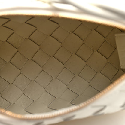 Bottega Veneta Polished Nappa Intrecciato Metal Knots Mini Loop Camera Bag Bone 5 of 9