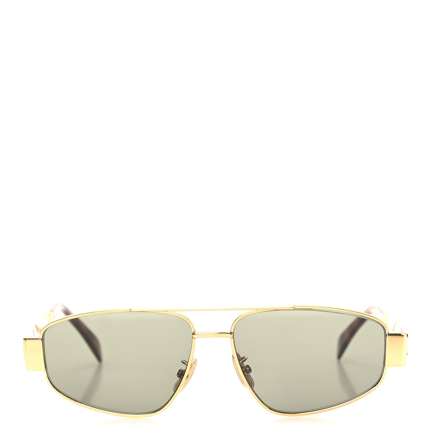Celine Metal Triomphe 03 Sunglasses CL40281U Gold 2 of 7