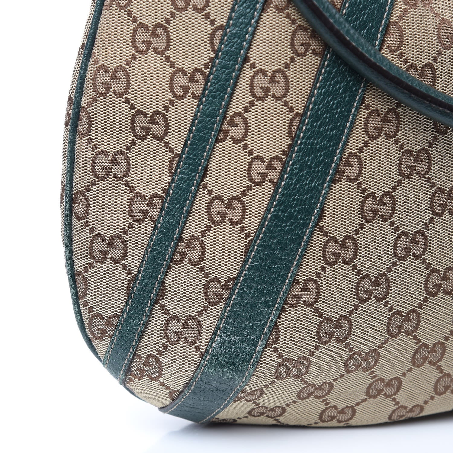 Gucci Monogram Medium Abbey Convertible Tote Green 12 of 12