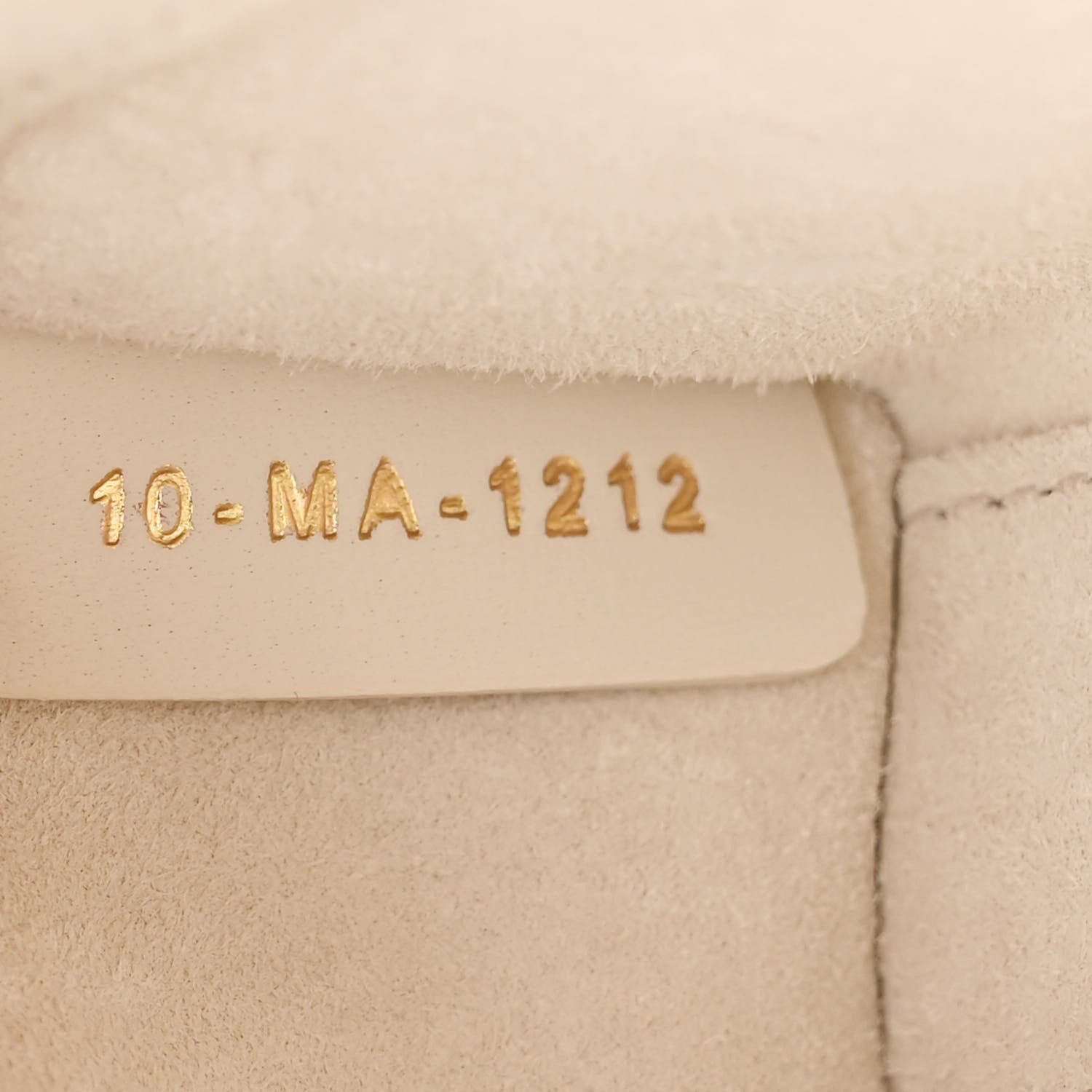 Christian Dior Lambskin Cannage Dioramour Micro Lady D-Joy Latte 7 of 11
