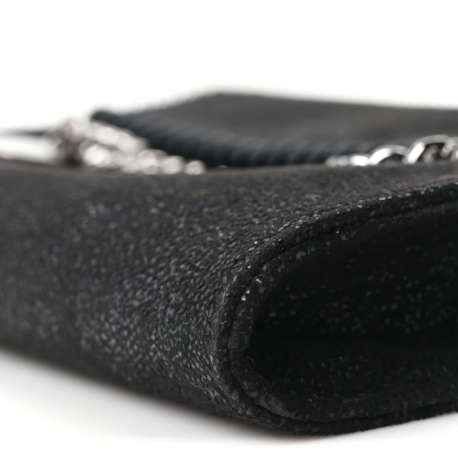 Stella McCartney Shaggy Deer Mini Falabella Crossbody Bag Black 9 of 9