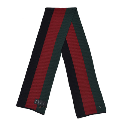 Gucci Wool Ribbed Knit Stripe Scarf 3 of 5