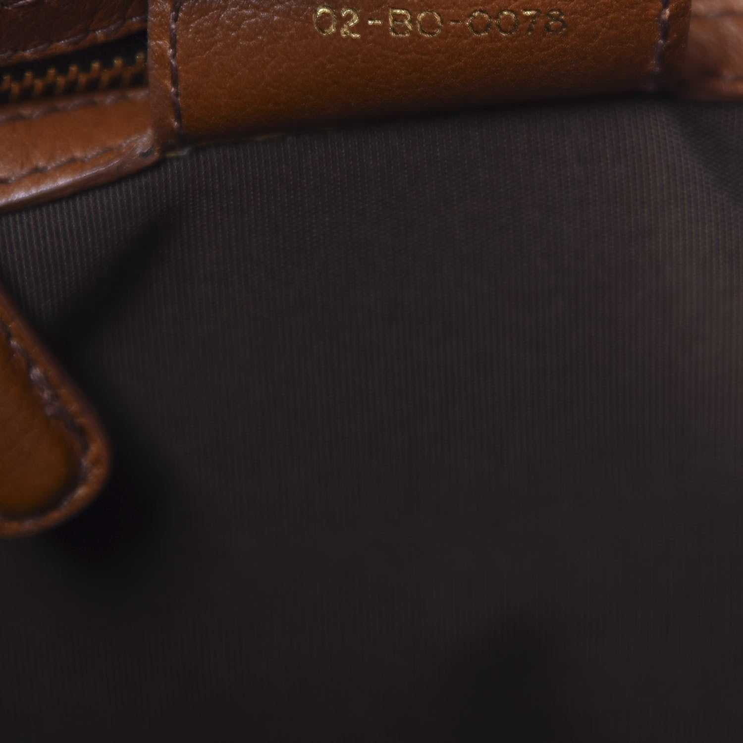 Christian Dior Calfskin 61 Tote Brandy 9 of 13
