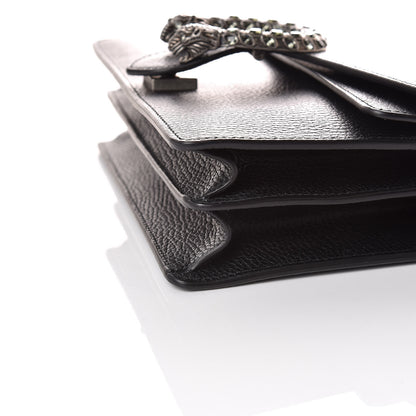 Gucci Pebbled Calfskin Small Dionysus Shoulder Bag Black 6 of 10