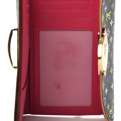 Louis Vuitton Monogram Multicolor Eugenie Wallet Black Grenade 8 of 11
