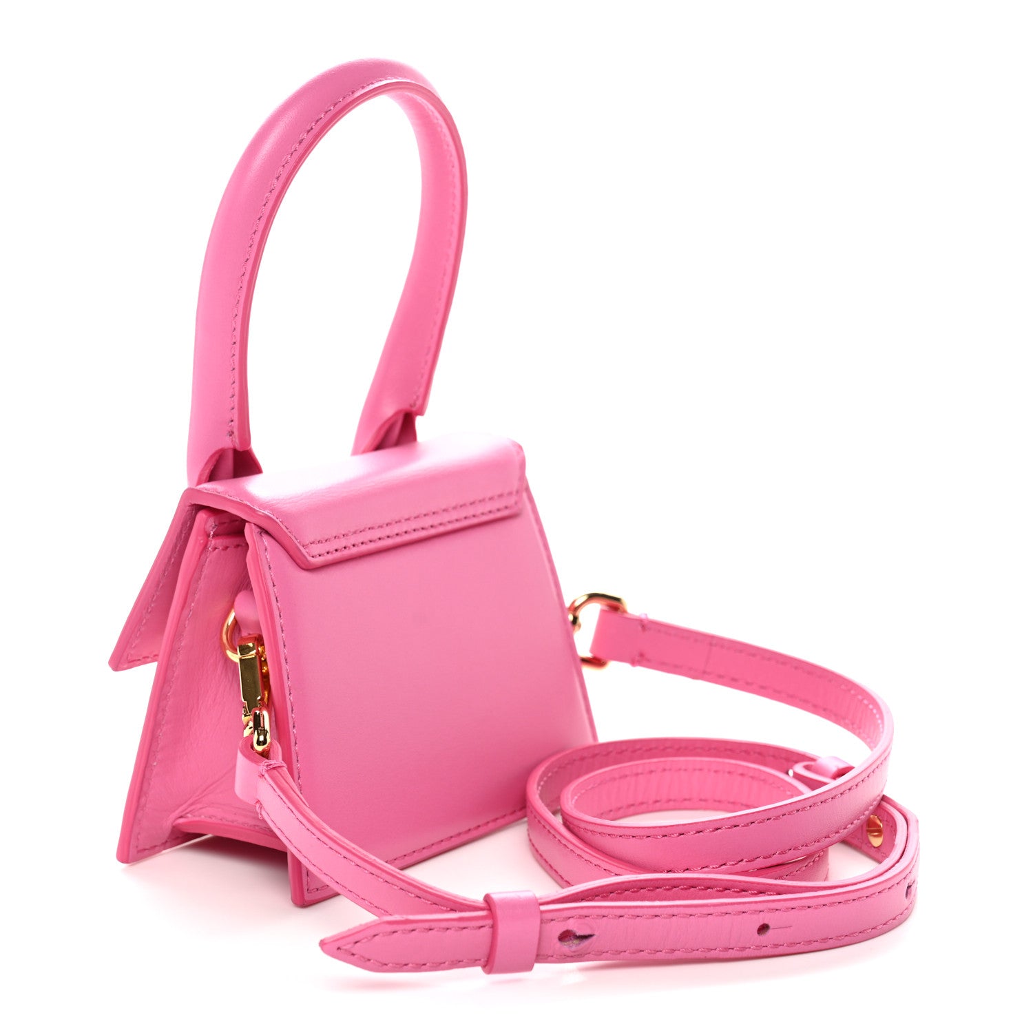 Jacquemus Smooth Calfskin Le Chiquito Pink 3 of 11