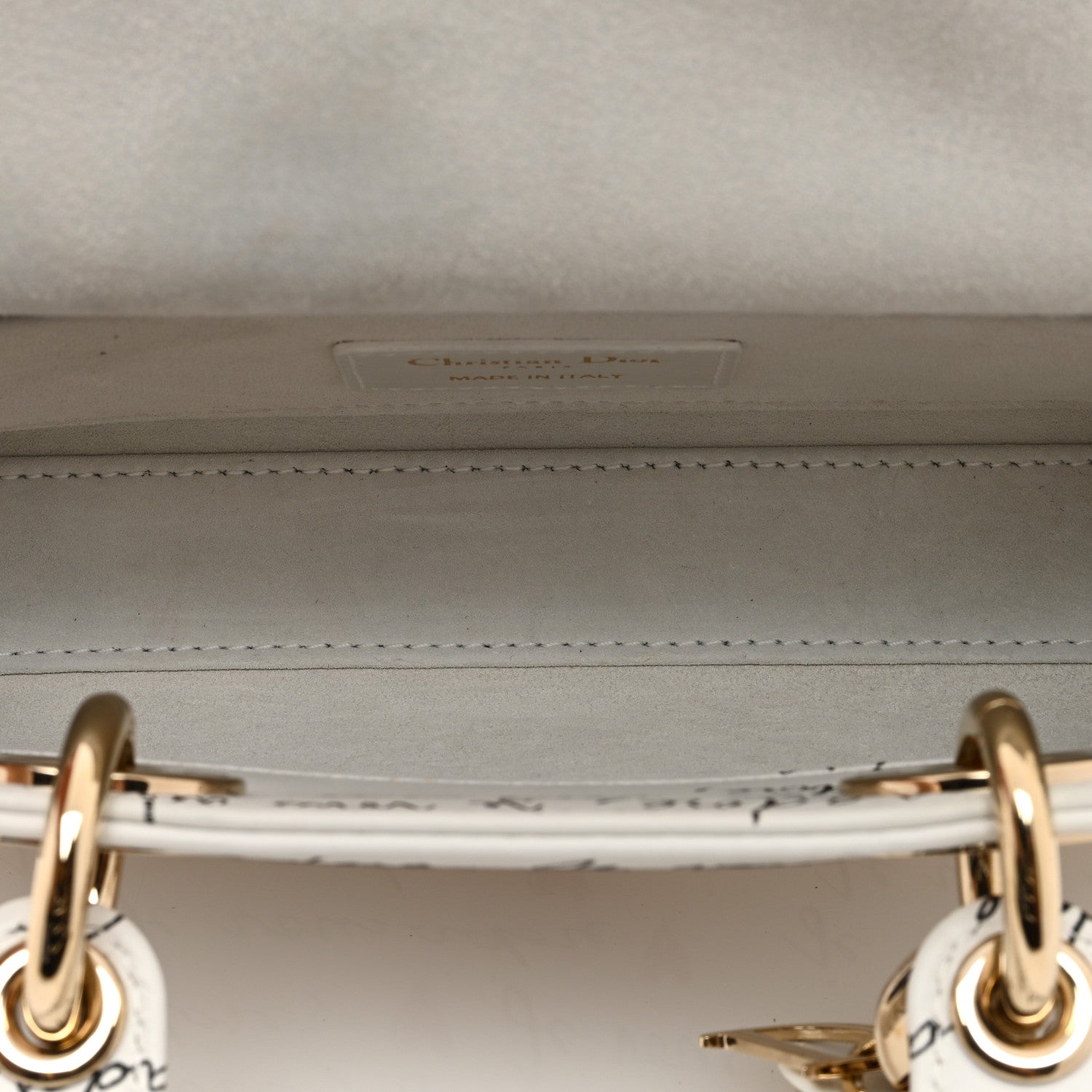 Christian Dior Calfskin Je Vous Adore Dioramour Small Lady D-Joy