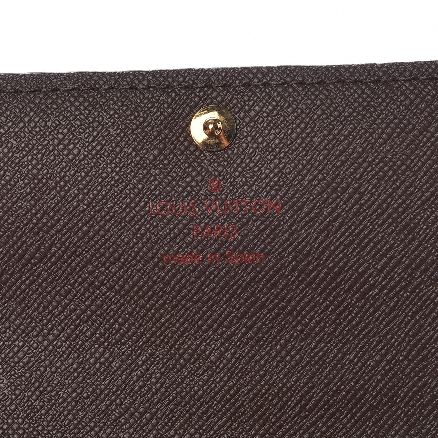 Louis Vuitton Damier Ebene Anais Wallet 6 of 7