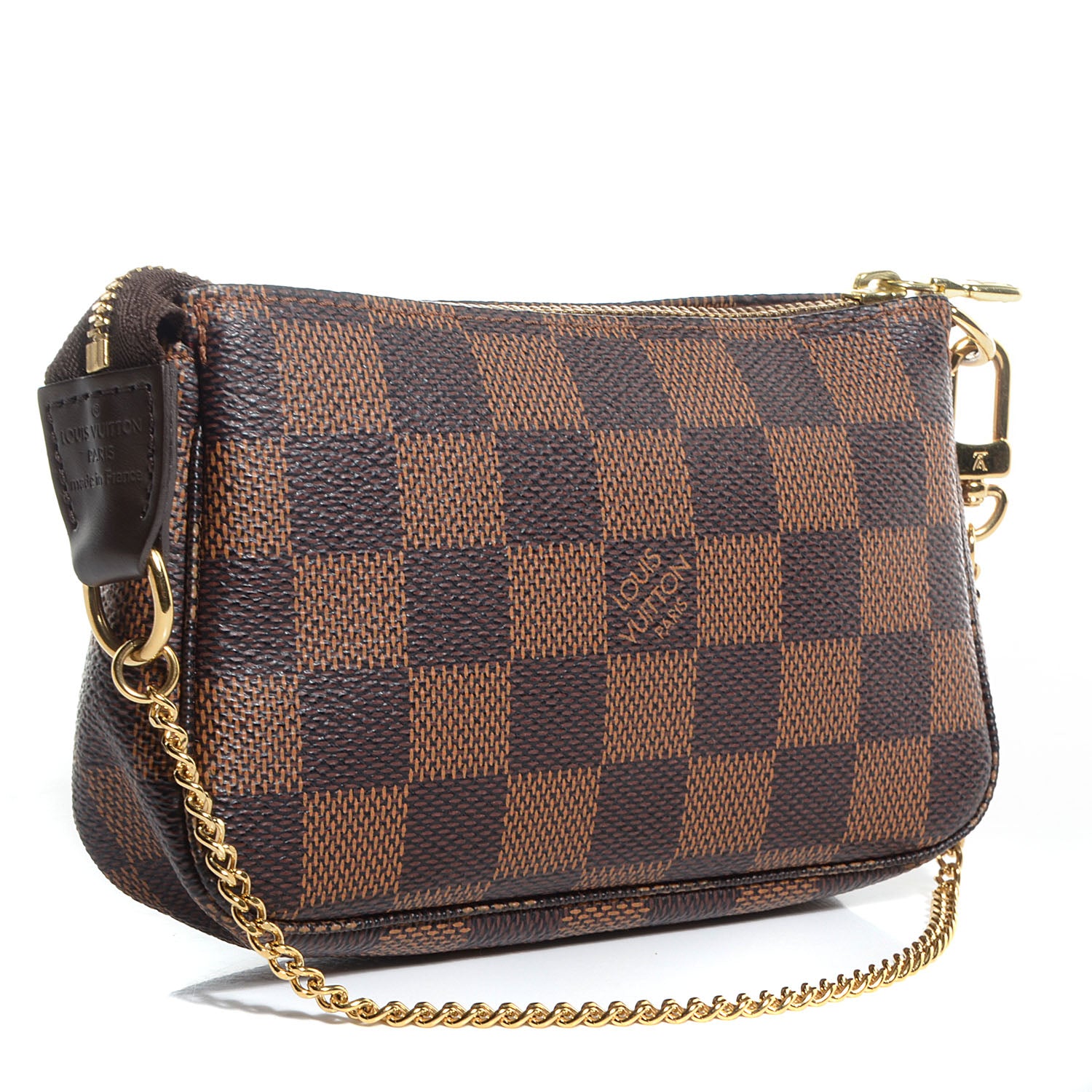 Louis Vuitton Damier Ebene Mini Pochette Accessories 3 of 8