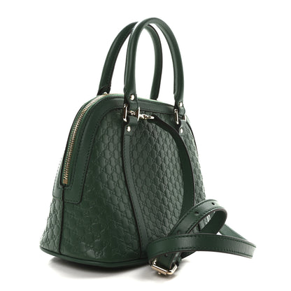 Gucci Soft Microguccissima Mini Dome Bag Emerald 3 of 11