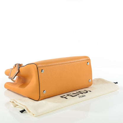 Fendi Vitello Elite Petite 2Jours Tote Miel 4 of 8