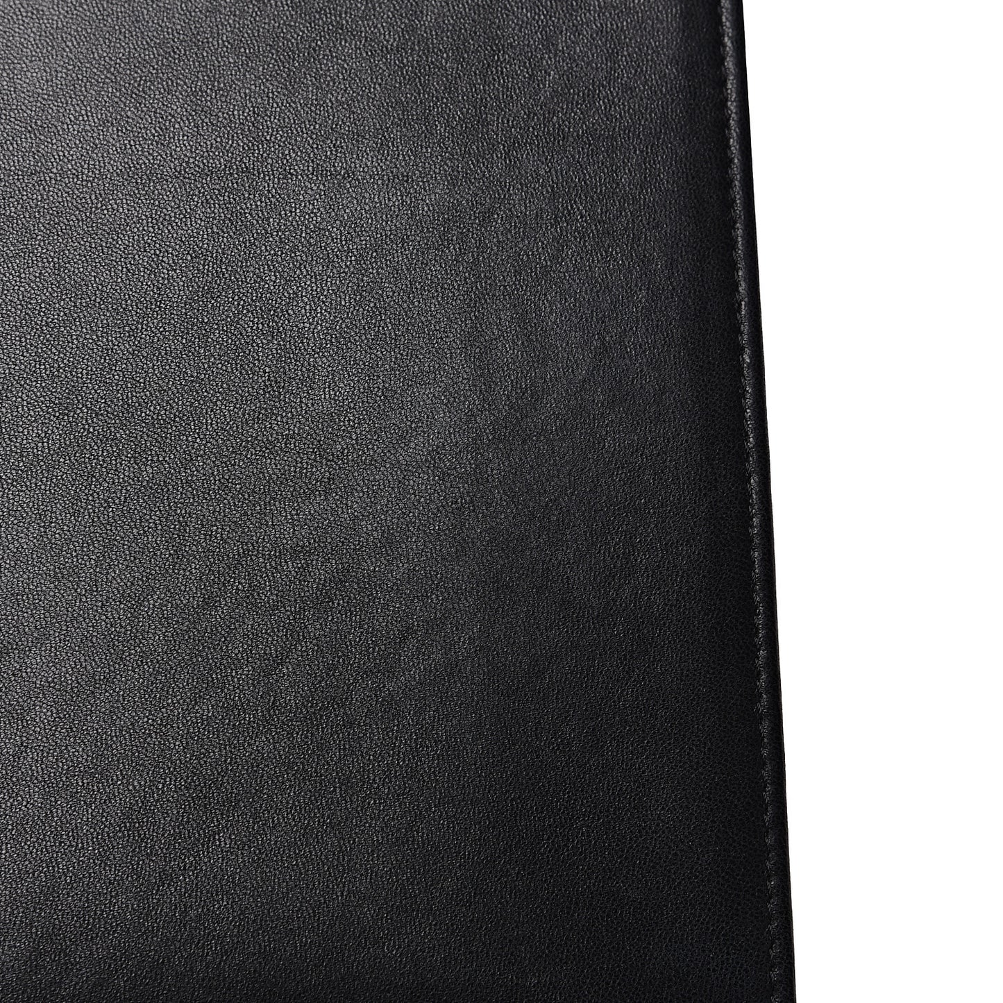 Lambskin Quilted Large Boy Flap Black