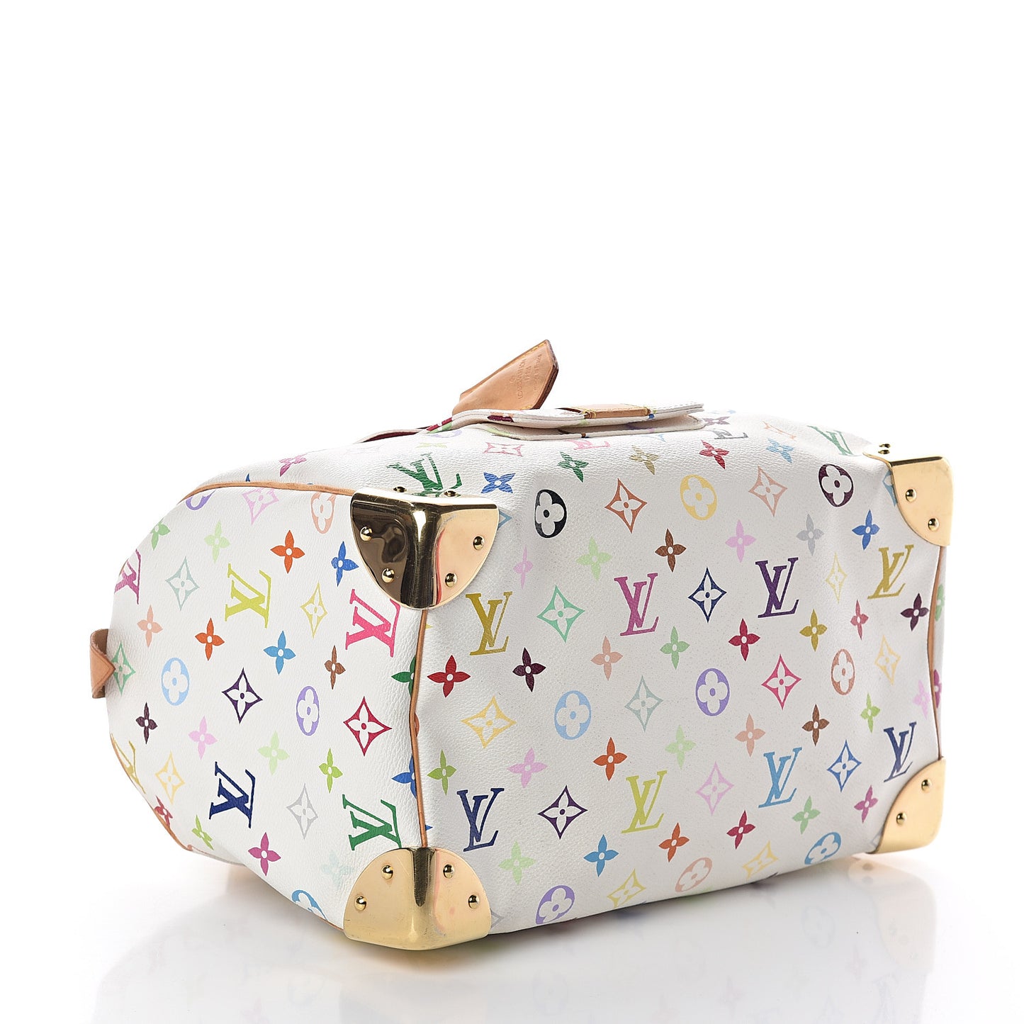 Monogram Multicolor Speedy 30 White