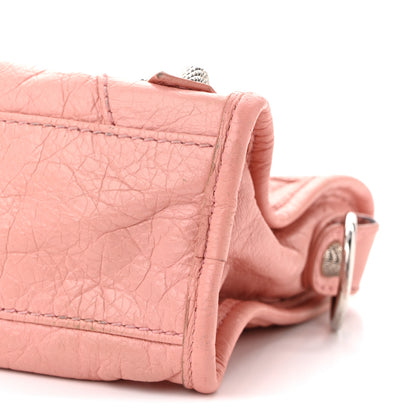 Balenciaga Agneau Giant 12 Silver Hardware Mini City Rose Peche 7 of 13