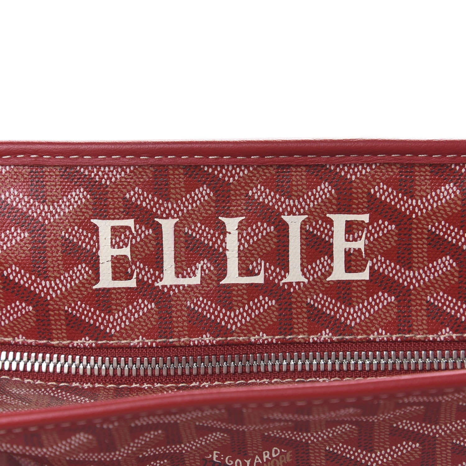 Goyard Goyardine Artois MM Red 14 of 14