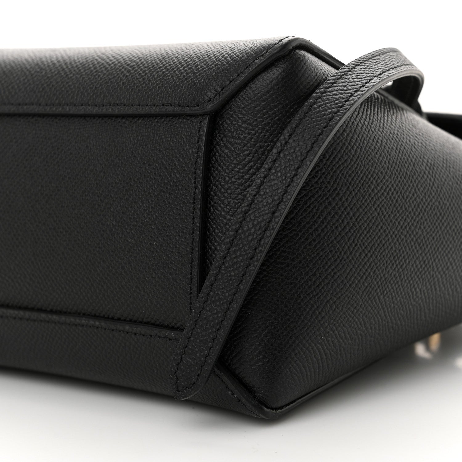 Celine Grained Calfskin Nano Belt Bag Black 9 of 12