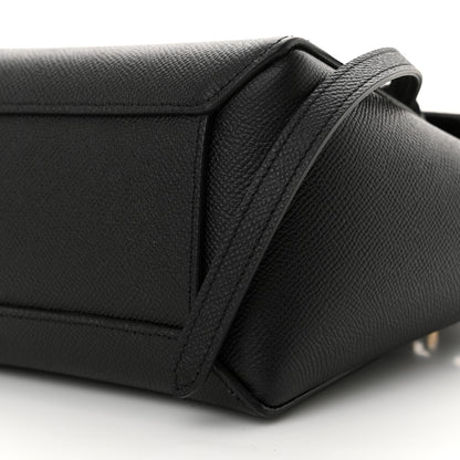 Celine Grained Calfskin Nano Belt Bag Black 9 of 12
