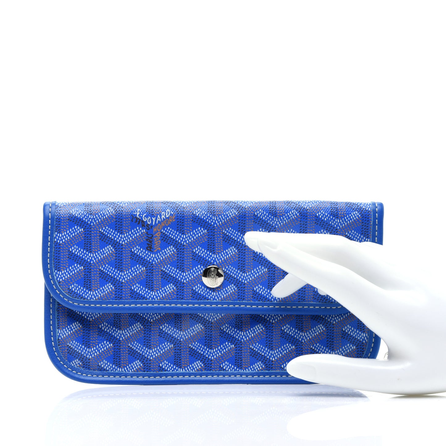 Goyardine Pouch Sky Blue