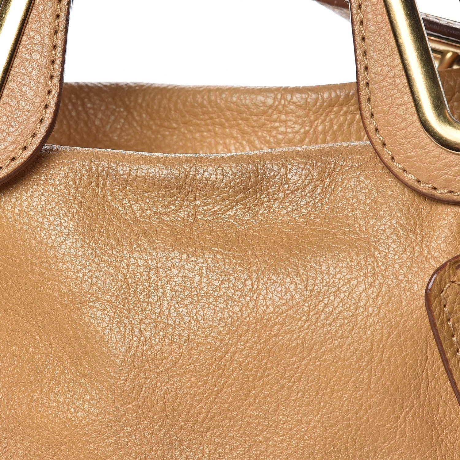 Chloe Calfskin Medium Paraty Chrome Yellow 17 of 18