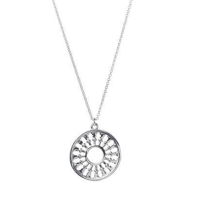 Tiffany Sterling Silver Paloma's Venezia Stella Medallion Pendant Necklace 4 of 6