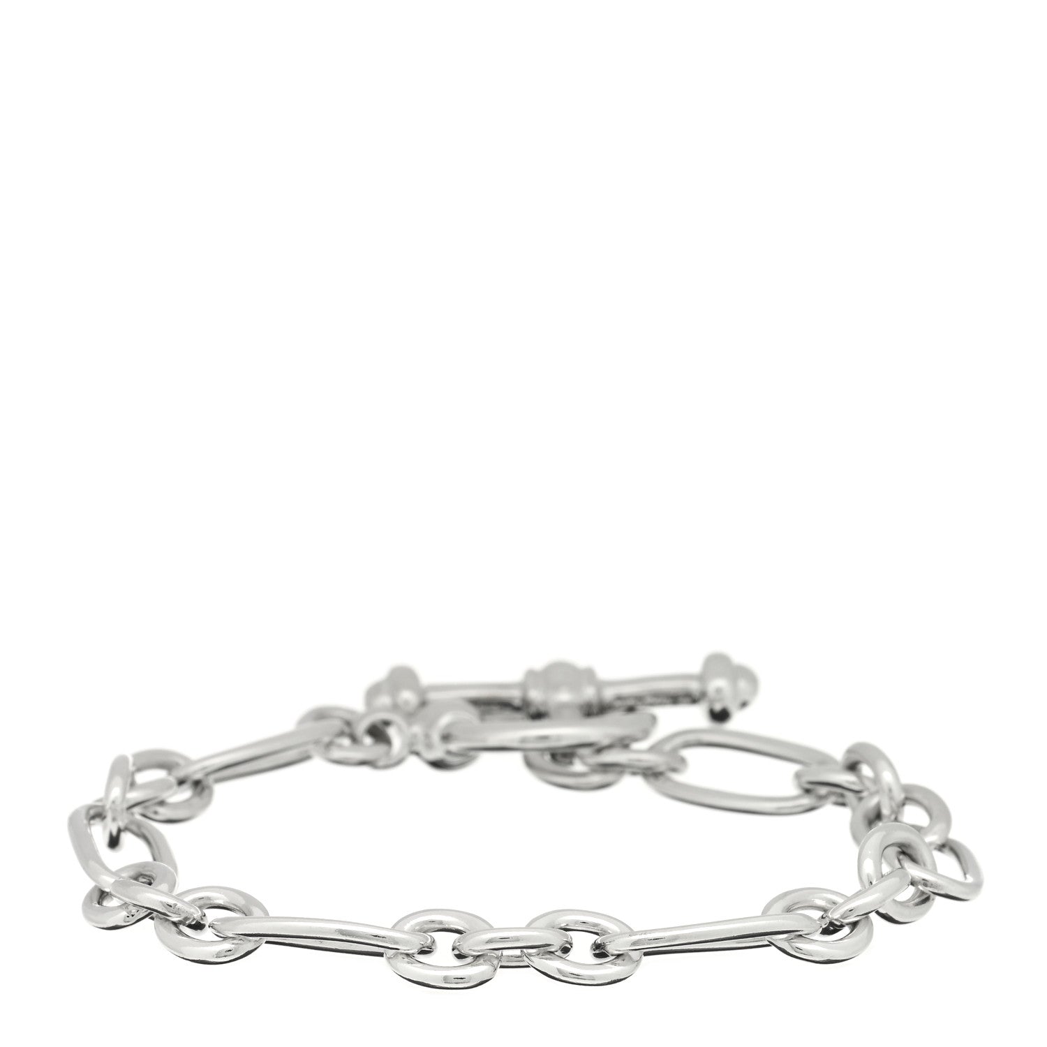 Tiffany Sterling Silver Paloma Picasso Toggle Chain Link Bracelet 2 of 3