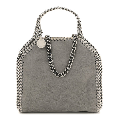 Stella McCartney Shaggy Deer Tiny Falabella Tote Grey 1 of 10