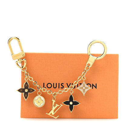 Louis Vuitton Monogram Spring Street Bag Charm Key Holder Gold 4 of 4