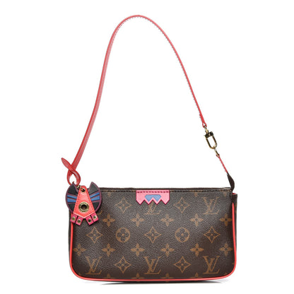 Louis Vuitton Monogram Totem Pochette Accessories Flamingo 1 of 6