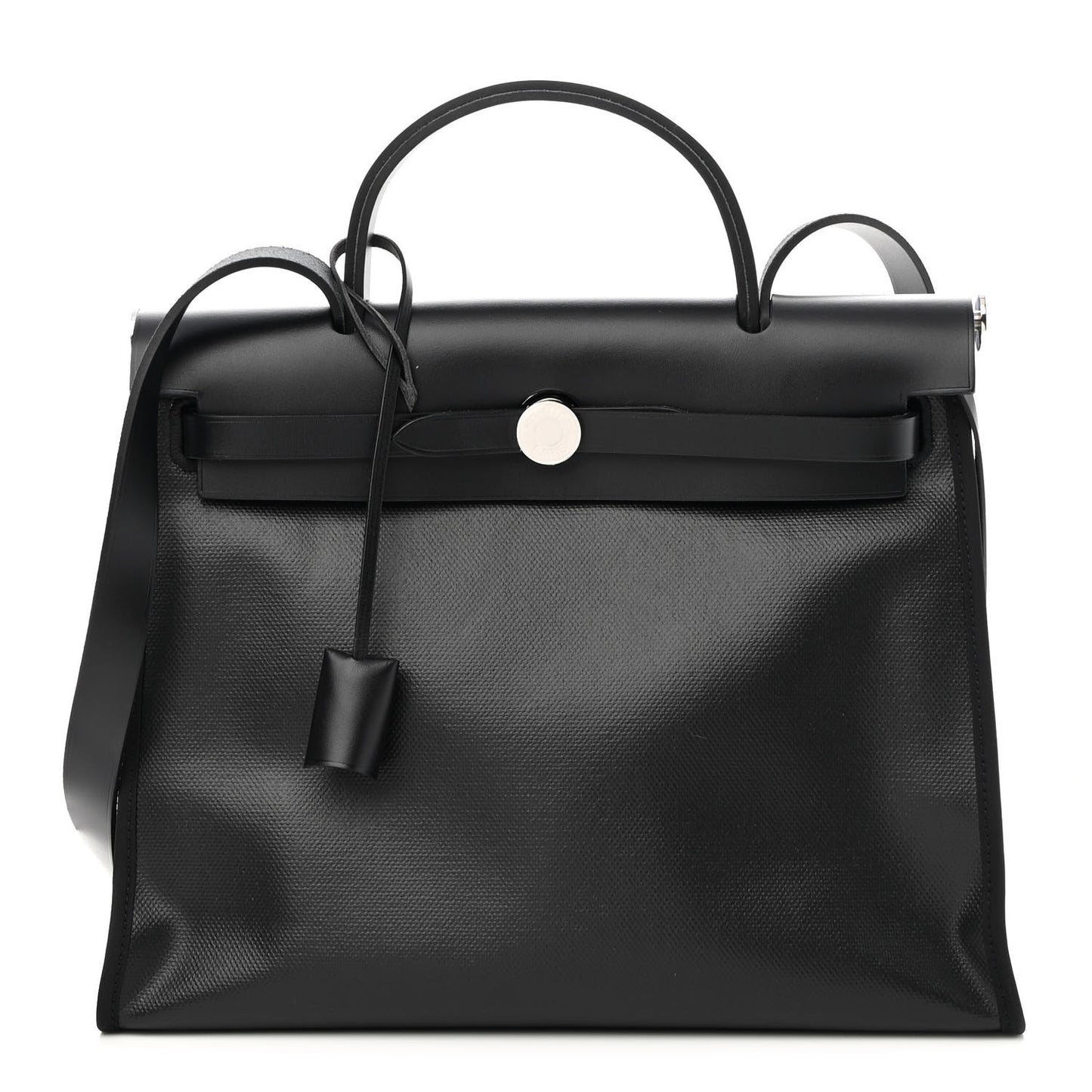 Toile H Berline Vache Hunter Herbag Zip PM 31 Black Ecru