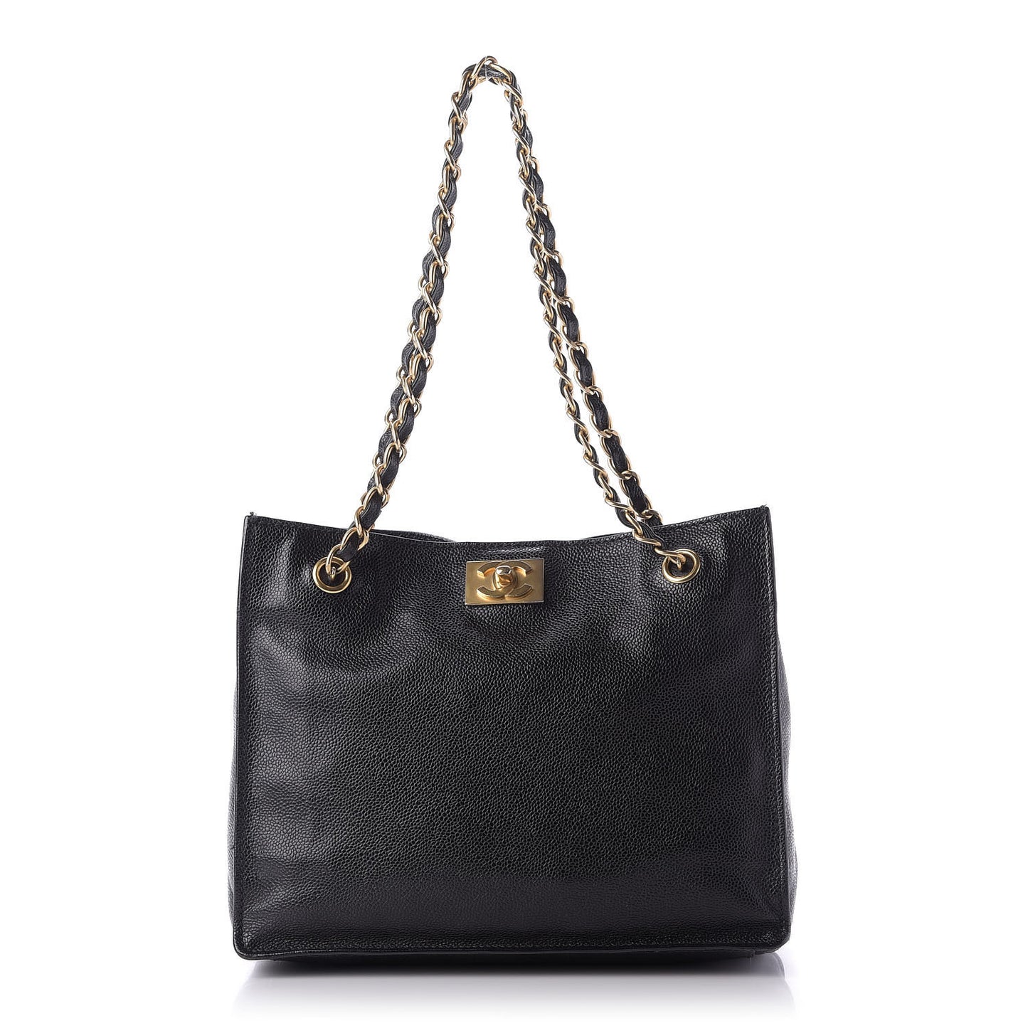 Caviar Shoulder Bag Black