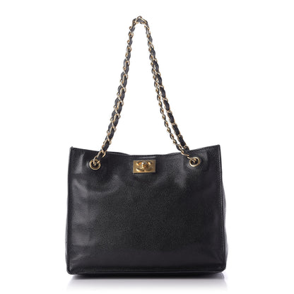 Chanel Caviar Shoulder Bag Black 1 of 11