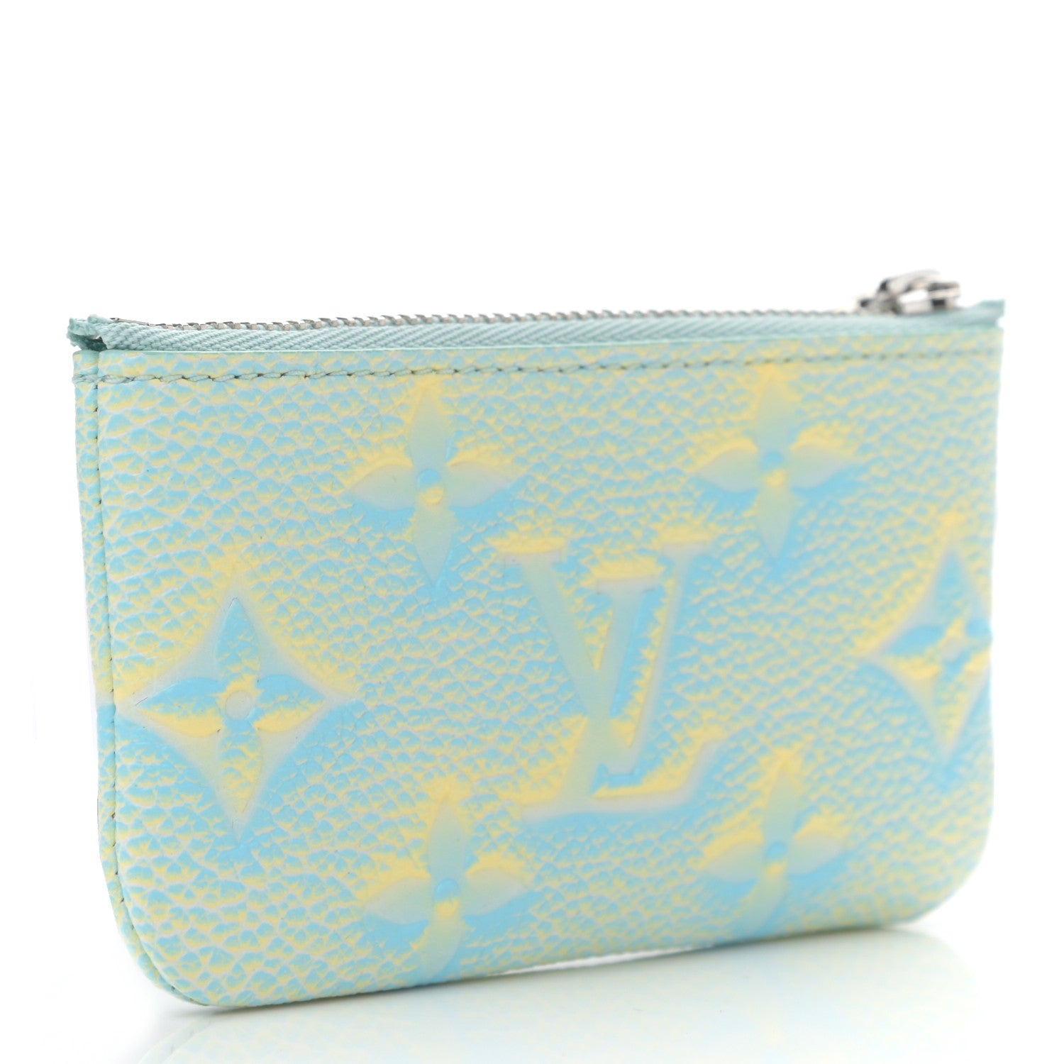 Louis Vuitton Empreinte Monogram Summer Stardust Key Pouch Water Green 3 of 8