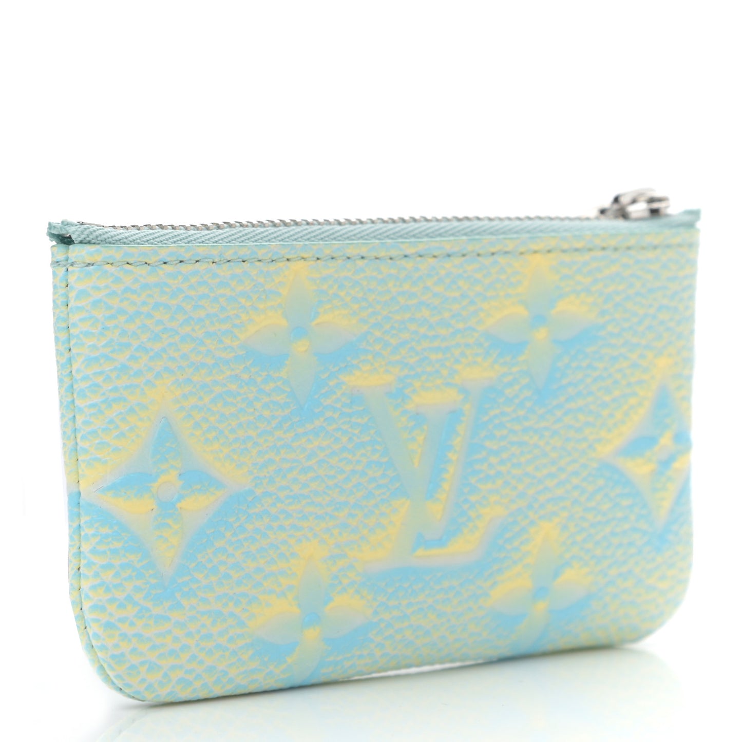 Empreinte Monogram Summer Stardust Key Pouch Water Green